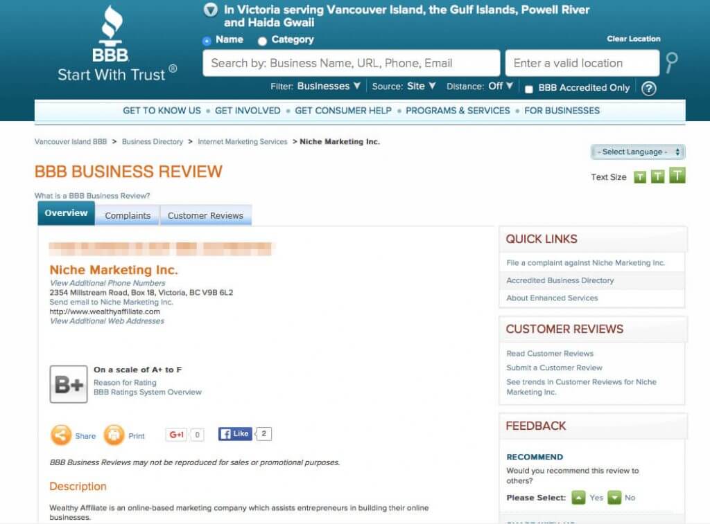 Work at Home No Scams Wealthy Affiliate BBB Rating Work at Home No Scams Wealthy Affiliate BBB Rating