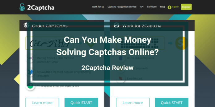 2Captcha Review: Real Data Entry or A Scam? | Work At Home No Scams